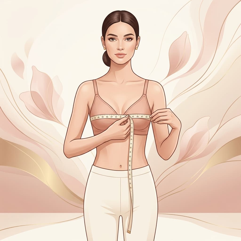 How to measure bust for UK bra cup size