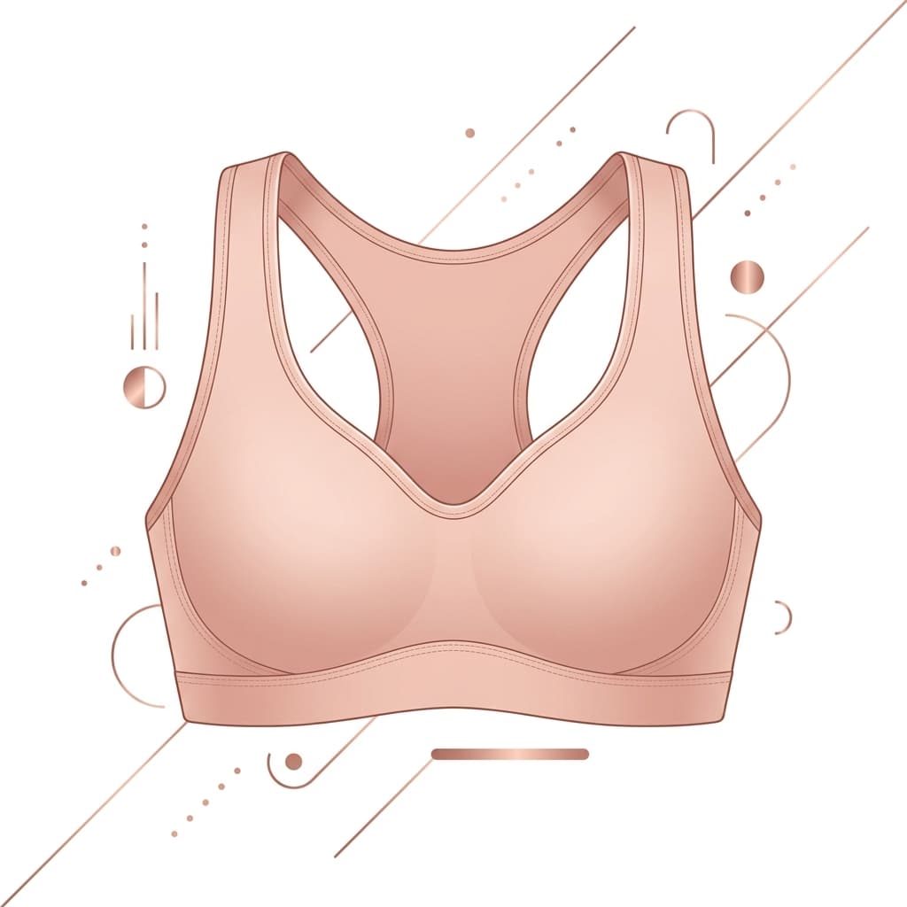Next Bra size fitting guide illustration - contemporary comfort bra